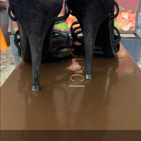 🖤SOLD!🖤Authentic Gucci Strappy Heels - Picture 3 of 10